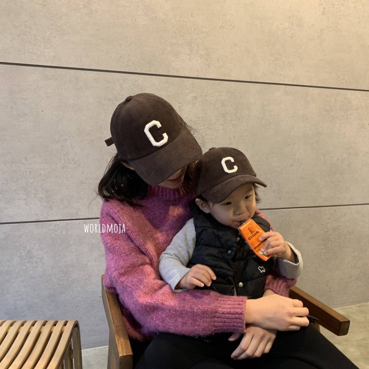 New World - Korean Women Fashion - #momslook - C Corduroy Ball Cap (Adult) - 10