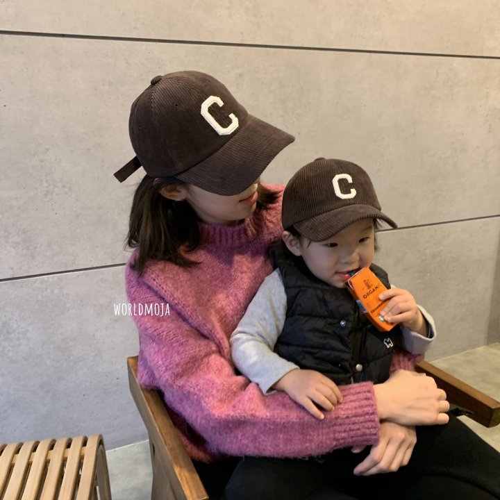 New World - Korean Women Fashion - #momslook - C Corduroy Ball Cap (Adult) - 11