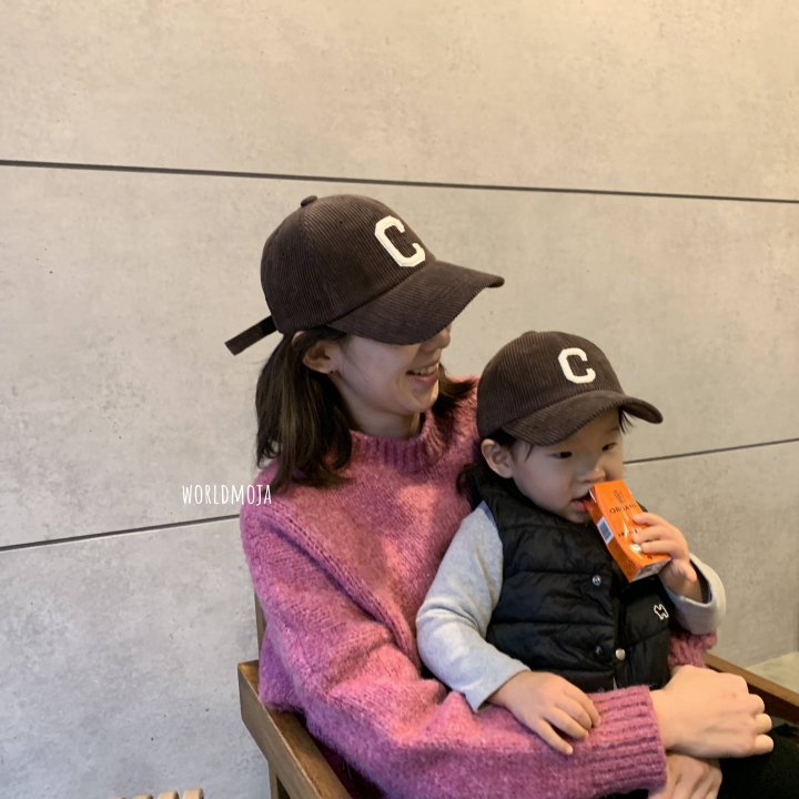 New World - Korean Women Fashion - #momslook - C Corduroy Ball Cap (Adult) - 12