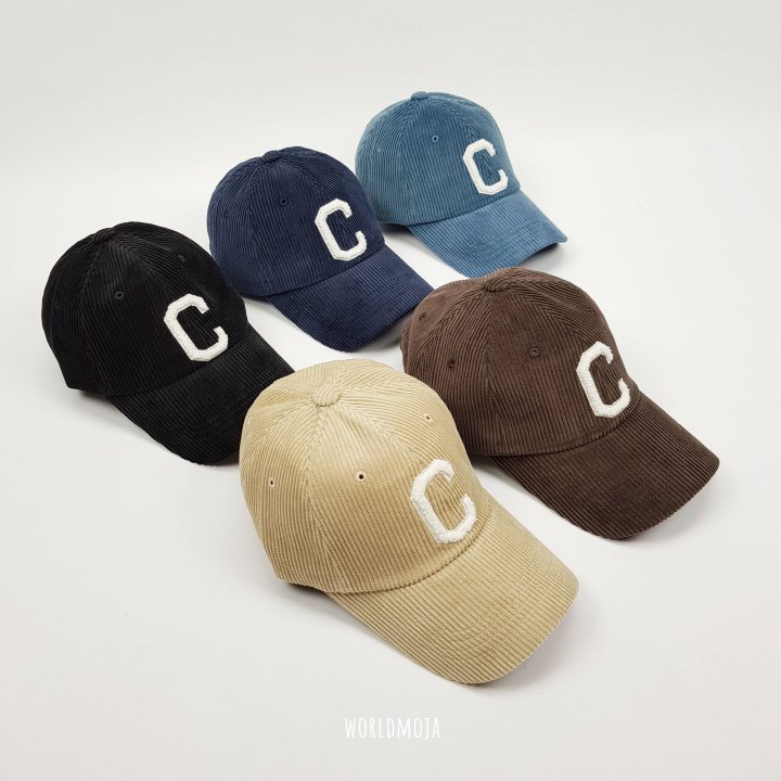 New World - Korean Women Fashion - #momslook - C Corduroy Ball Cap (Adult) - 2