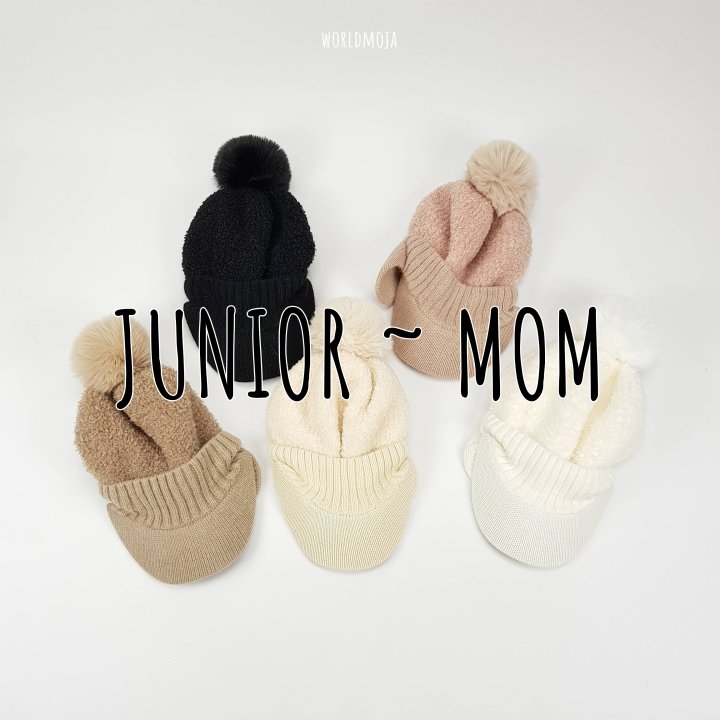 New World - Korean Women Fashion - #womensfashion - Pom-Pom Earflap Cap (Adult)
