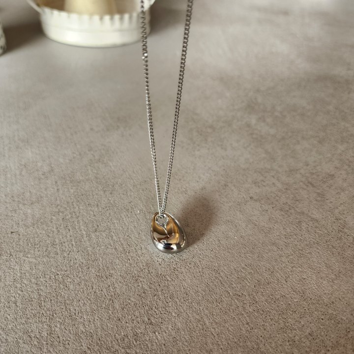 Newerly - Korean Women Fashion - #momslook - Surgical Steel Pendant Long Necklace - 3