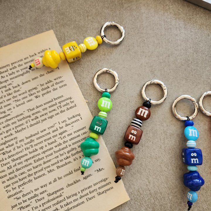 Newerly - Korean Women Fashion - #pursuepretty - Choco Man Keyring - 3