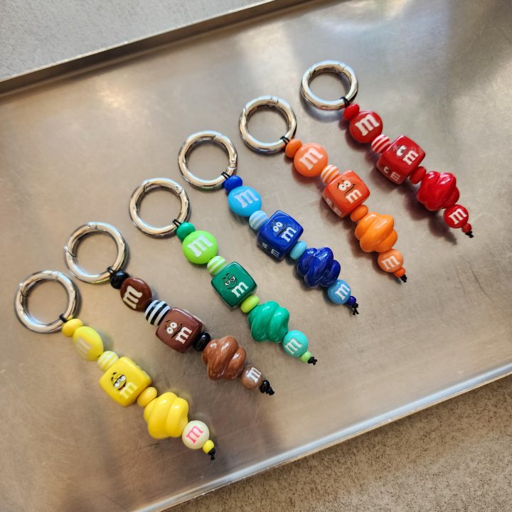 Newerly - Korean Women Fashion - #vintagekidsstyle - Choco Man Keyring - 2