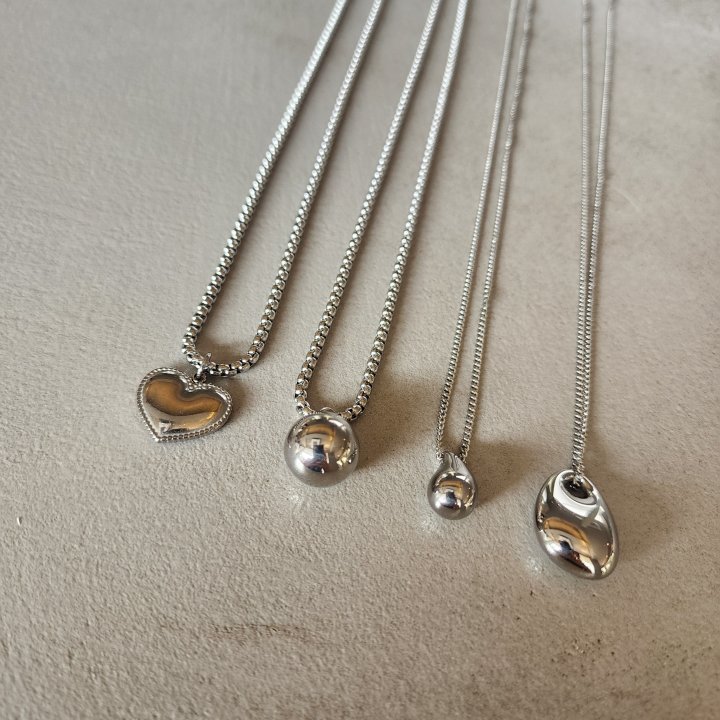 Newerly - Korean Women Fashion - #womensfashion - Surgical Steel Pendant Long Necklace - 2