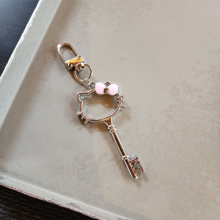 Newerly - Korean Women Fashion - #womensfashion - Metal Cat Keyring - 2
