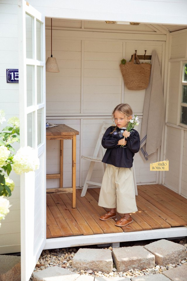 Nounou - Korean Children Fashion - #childofig - Moss Blouse - 5