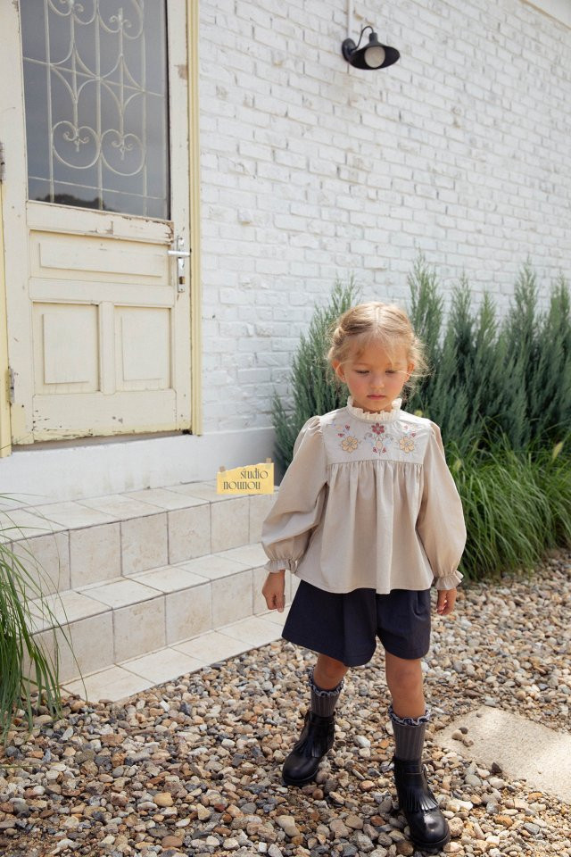 Nounou - Korean Children Fashion - #childofig - Attention Pants - 3
