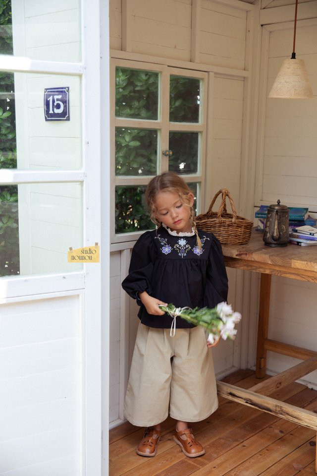 Nounou - Korean Children Fashion - #childrensboutique - Moss Blouse - 7