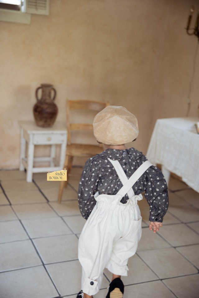 Nounou - Korean Children Fashion - #childofig - Sony Suspender Pants - 4