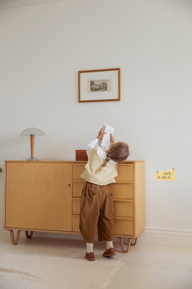 Nounou - Korean Children Fashion - #designkidswear - Autumn Breeze Pants - 9