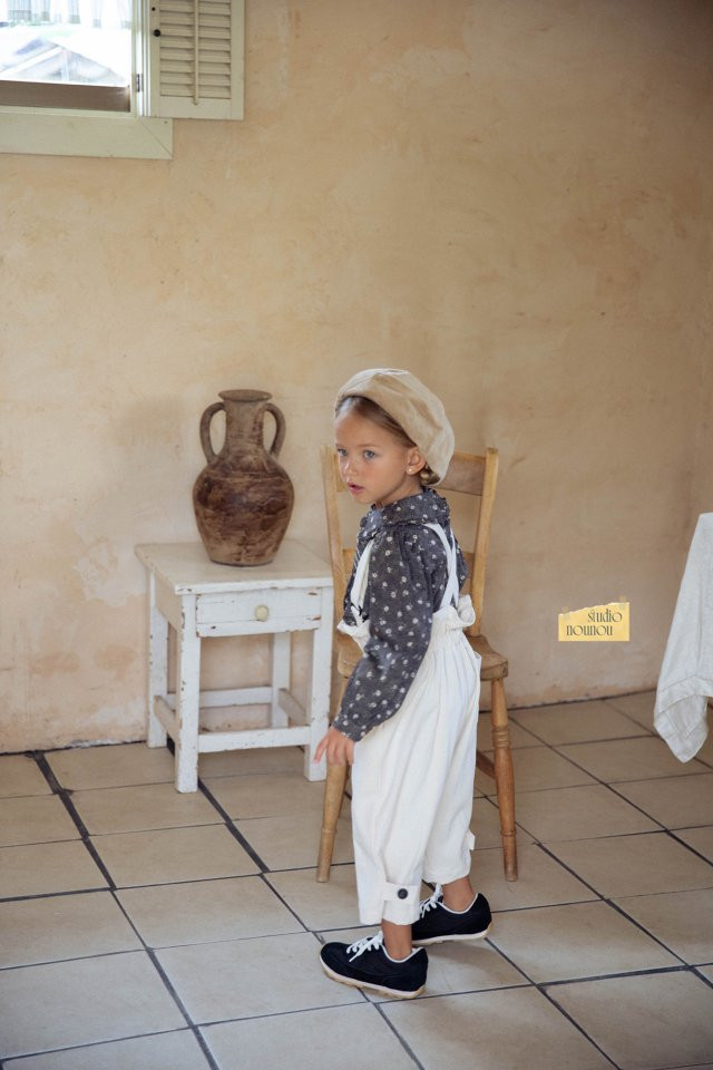 Nounou - Korean Children Fashion - #designkidswear - Sony Suspender Pants - 5