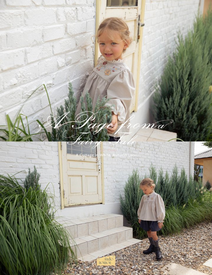 Nounou - Korean Children Fashion - #discoveringself - Moss Blouse - 9