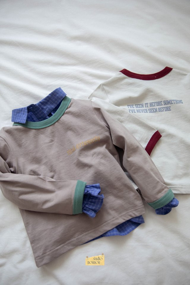Nounou - Korean Children Fashion - #littlefashionista - Page Tee