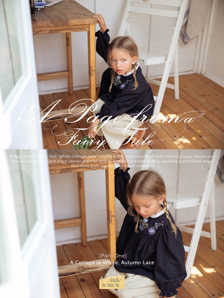 Nounou - Korean Children Fashion - #minifashionista - Moss Blouse - 3