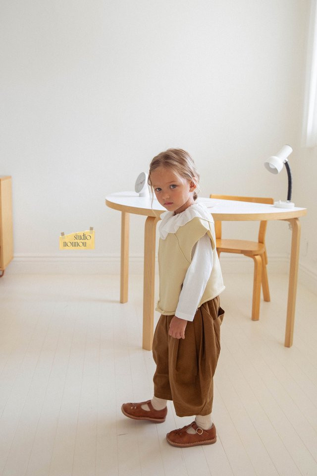 Nounou - Korean Children Fashion - #toddlerclothing - Autumn Breeze Pants - 5