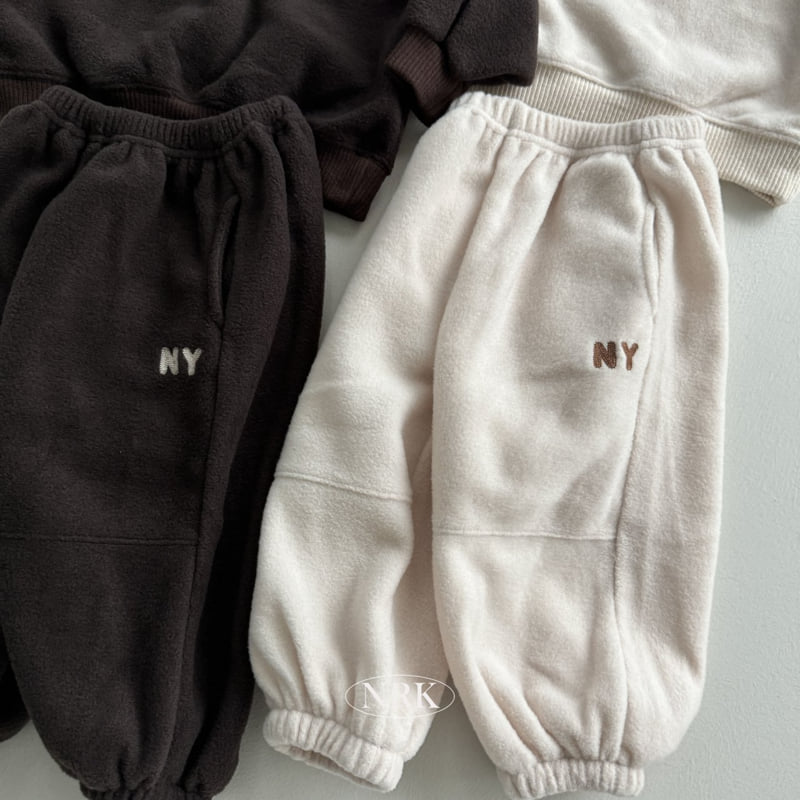 Nrk - Korean Children Fashion - #Kfashion4kids - Fleece Set - 12