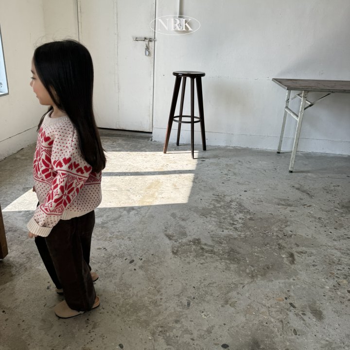 Nrk - Korean Children Fashion - #Kfashion4kids - Brushed Velvet Brushed Pants - 5