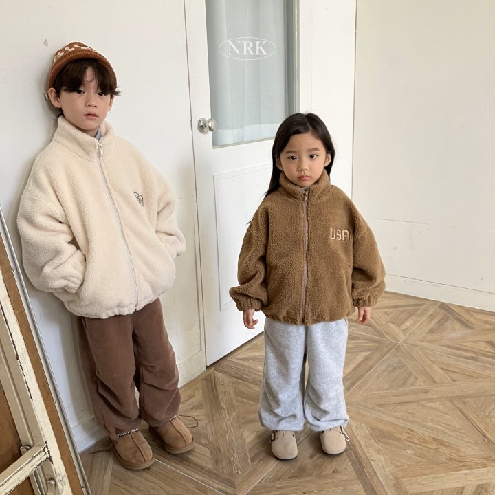 Nrk - Korean Children Fashion - #Kfashion4kids - Brushed Terry Beams Pants