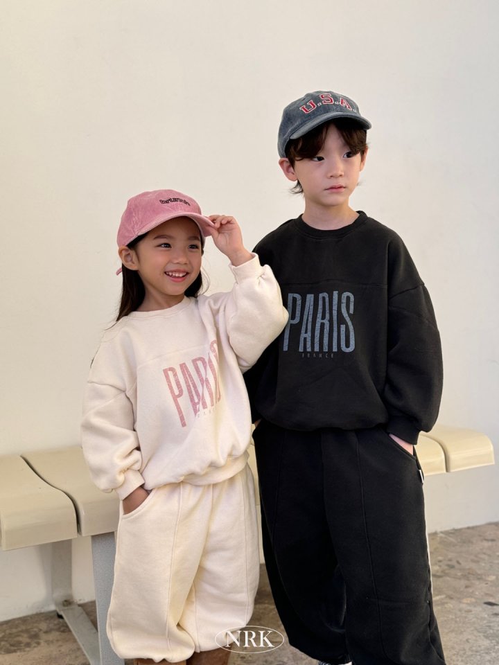 Nrk - Korean Children Fashion - #childofig - Fleece Paris Set - 8