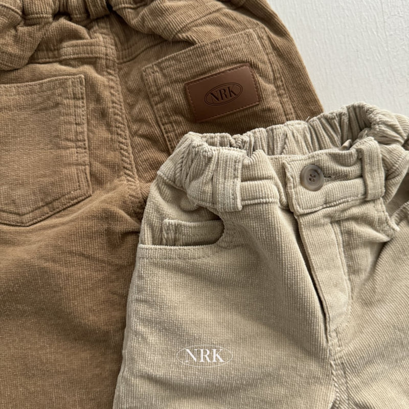 Nrk - Korean Children Fashion - #childofig - Brushed Corduroy Span Pants - 11