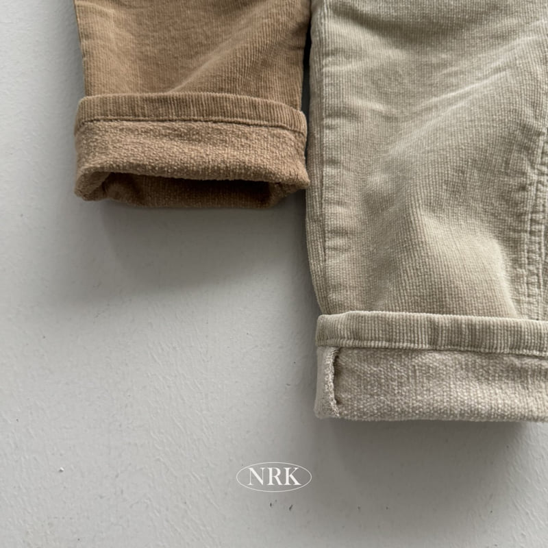 Nrk - Korean Children Fashion - #childofig - Brushed Corduroy Span Pants - 12