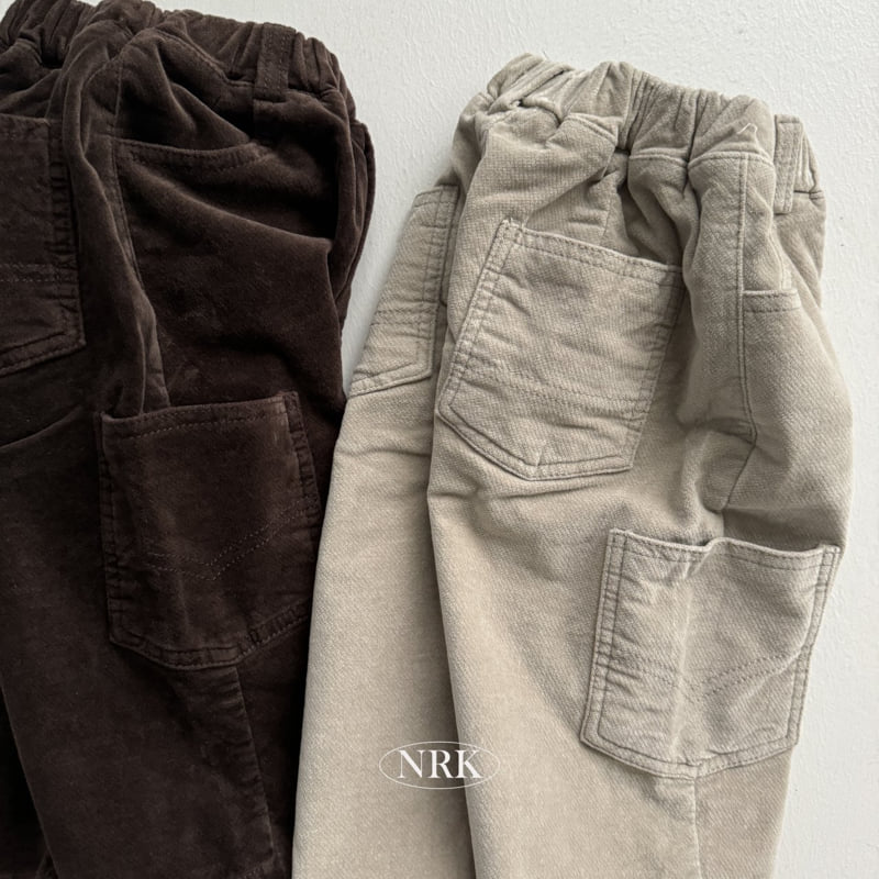 Nrk - Korean Children Fashion - #childofig - Brushed Velvet Brushed Pants - 11