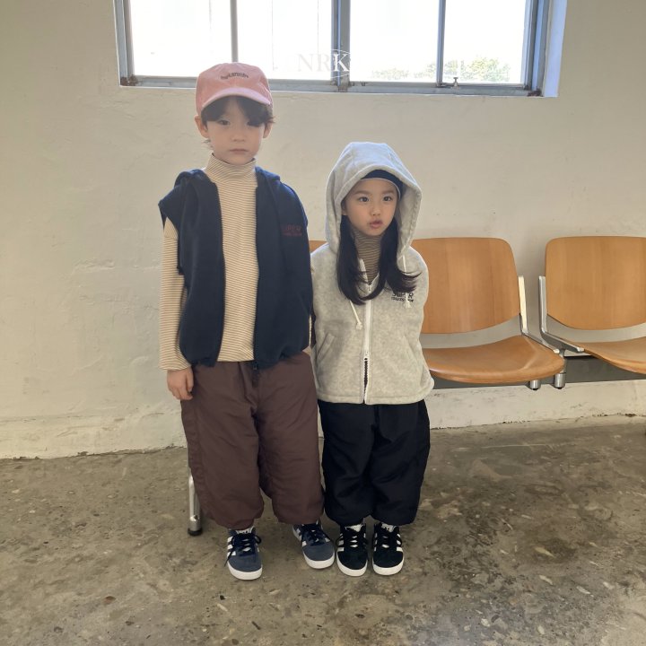 Nrk - Korean Children Fashion - #childofig - Padded Pleated Pants - 8
