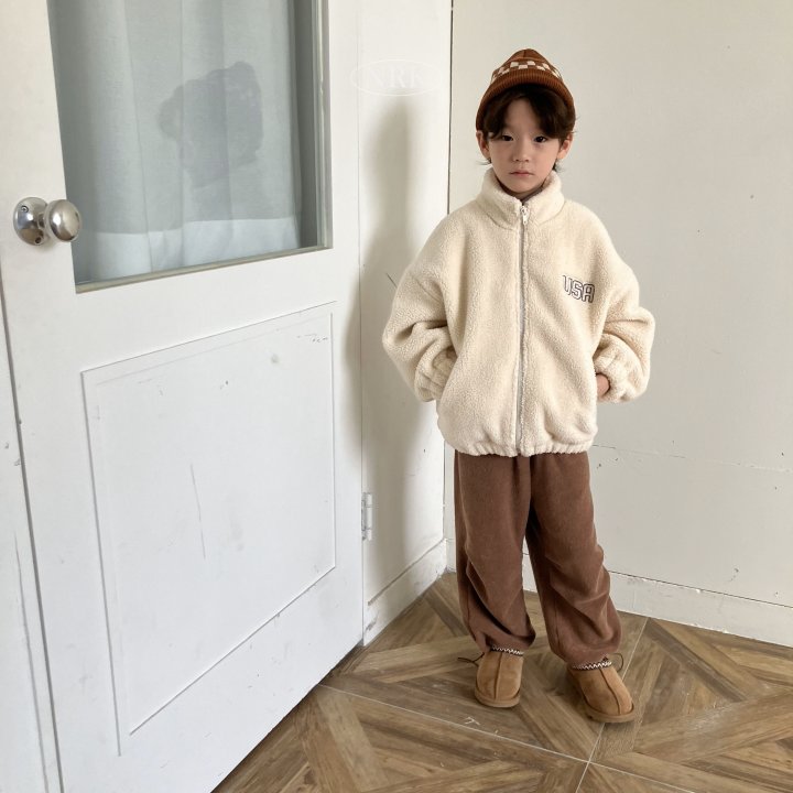 Nrk - Korean Children Fashion - #childofig - Brushed Terry Beams Pants - 7