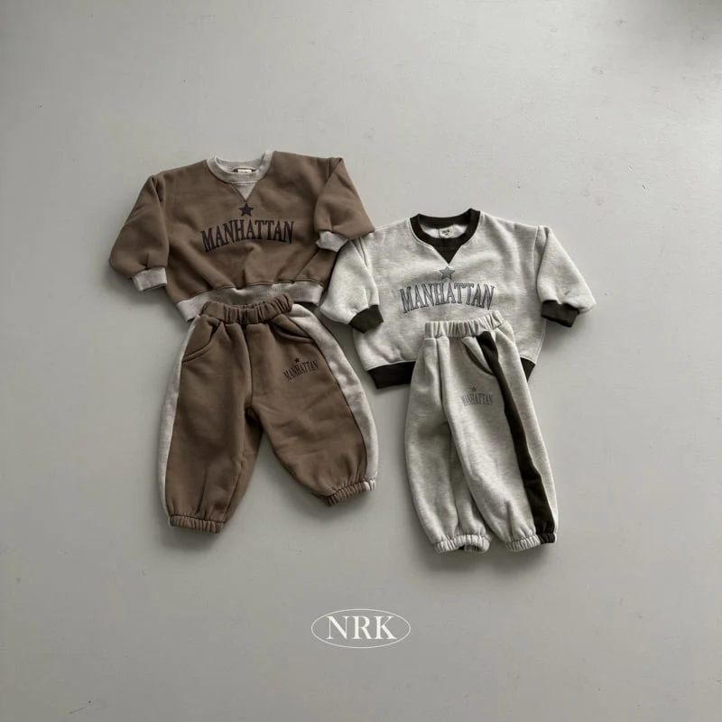 Nrk - Korean Children Fashion - #childrensboutique - Fleece Two-tone Triangle Set - 8