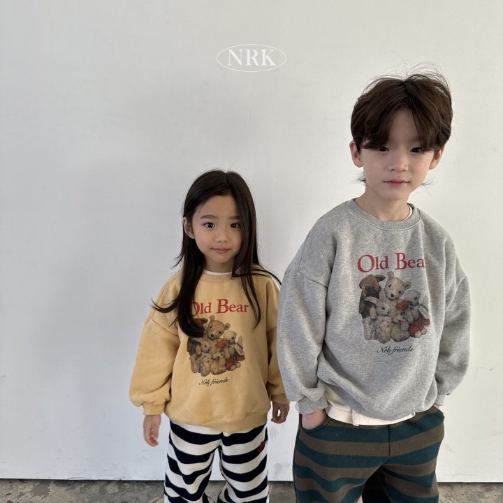 Nrk - Korean Children Fashion - #childofig - Bear Fleece Sweatshirt - 4