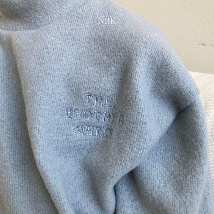 Nrk - Korean Children Fashion - #childrensboutique - Brushed Turtleneck Sweatshirt - 3