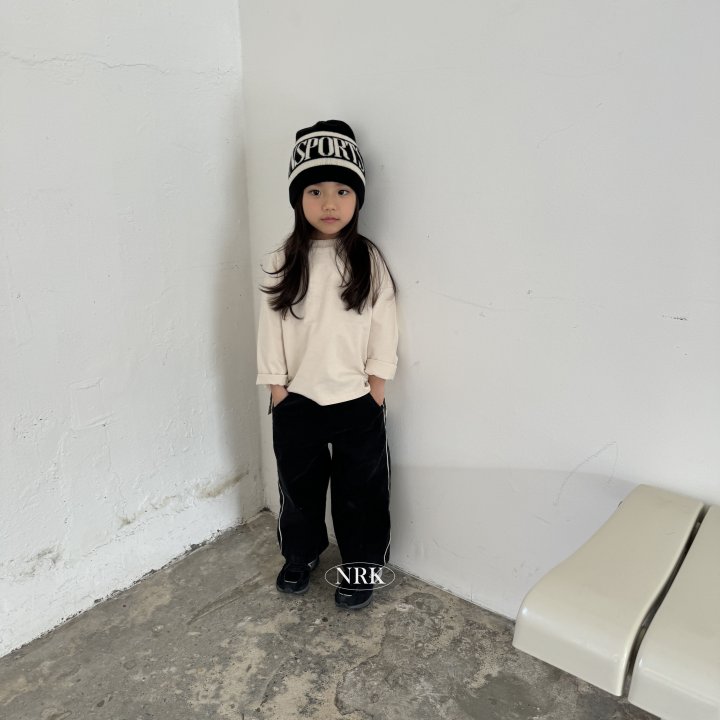 Nrk - Korean Children Fashion - #childrensboutique - Basic Side-slit Tee