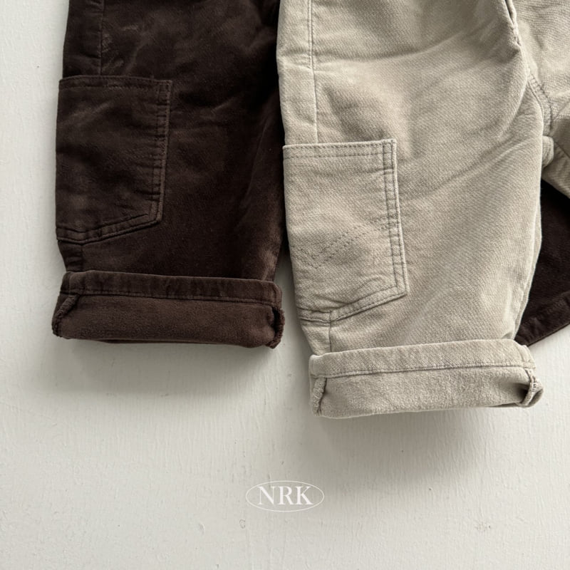 Nrk - Korean Children Fashion - #childrensboutique - Brushed Velvet Brushed Pants - 12