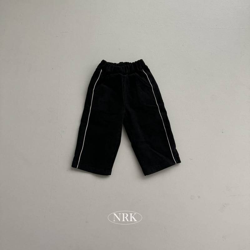 Nrk - Korean Children Fashion - #childrensboutique - Brushed Denim Side Stripe Pants - 11