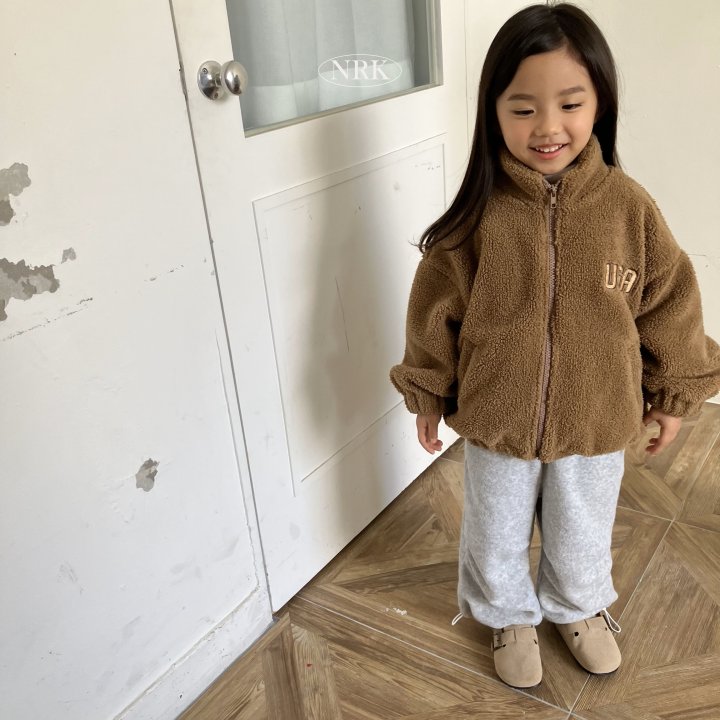 Nrk - Korean Children Fashion - #childrensboutique - Brushed Terry Beams Pants - 8