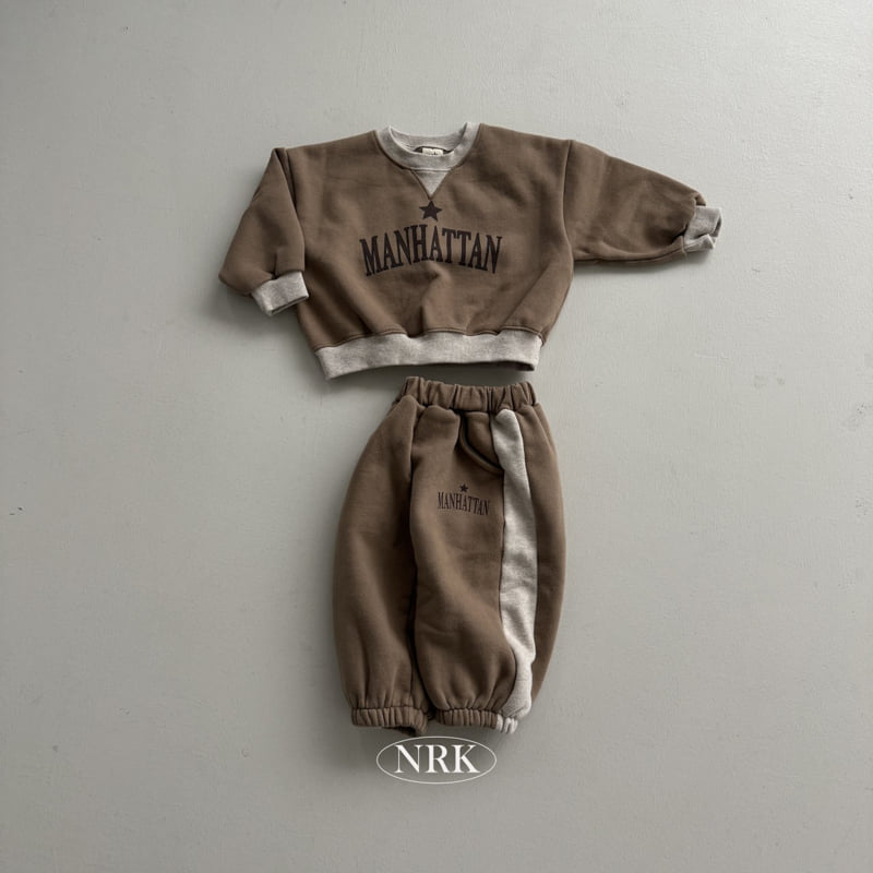 Nrk - Korean Children Fashion - #designkidswear - Fleece Two-tone Triangle Set - 9