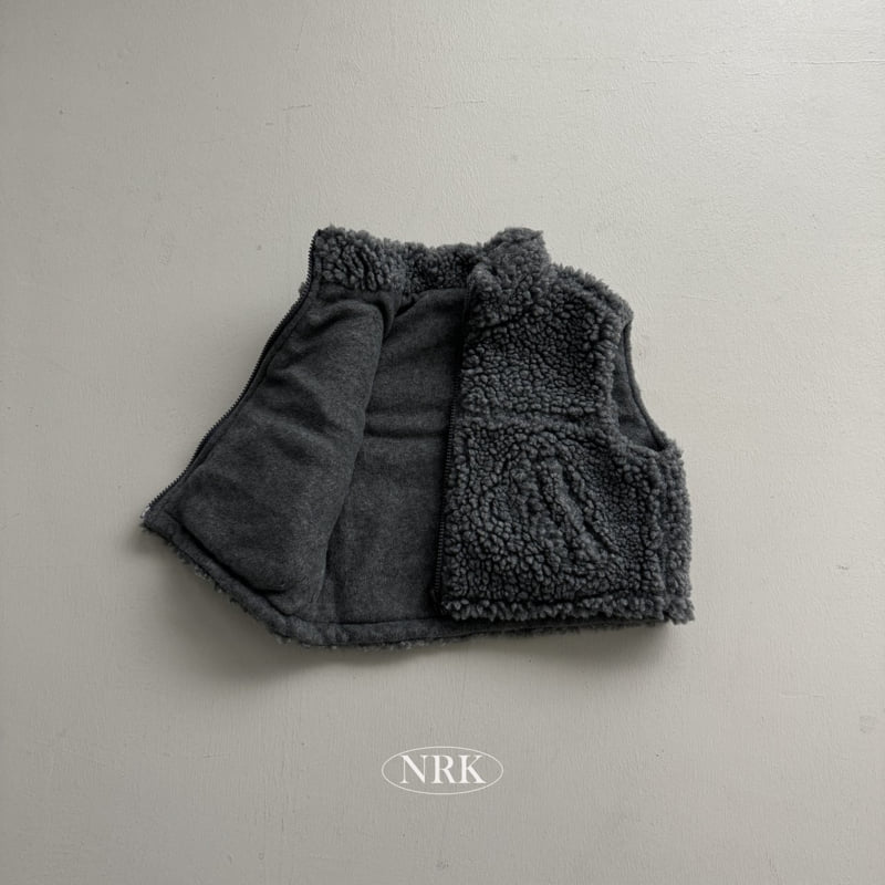 Nrk - Korean Children Fashion - #designkidswear - Oversized Fleece Vest - 12