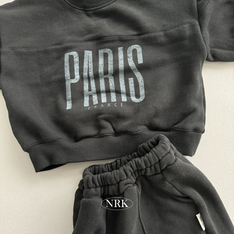 Nrk - Korean Children Fashion - #discoveringself - Fleece Paris Set - 11