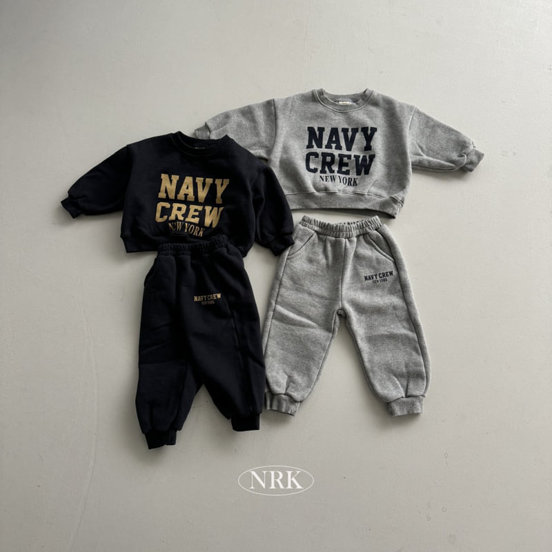 Nrk - Korean Children Fashion - #discoveringself - Fleece New York Set - 9