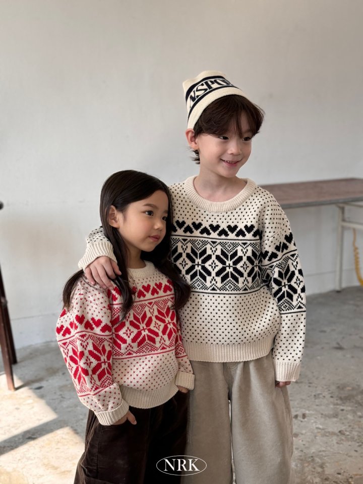 Nrk - Korean Children Fashion - #fashionkids - Heart Knit - 5