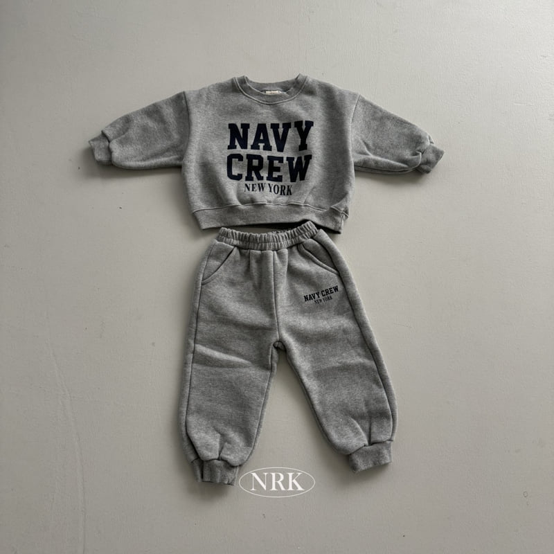 Nrk - Korean Children Fashion - #kidsshorts - Fleece New York Set - 11