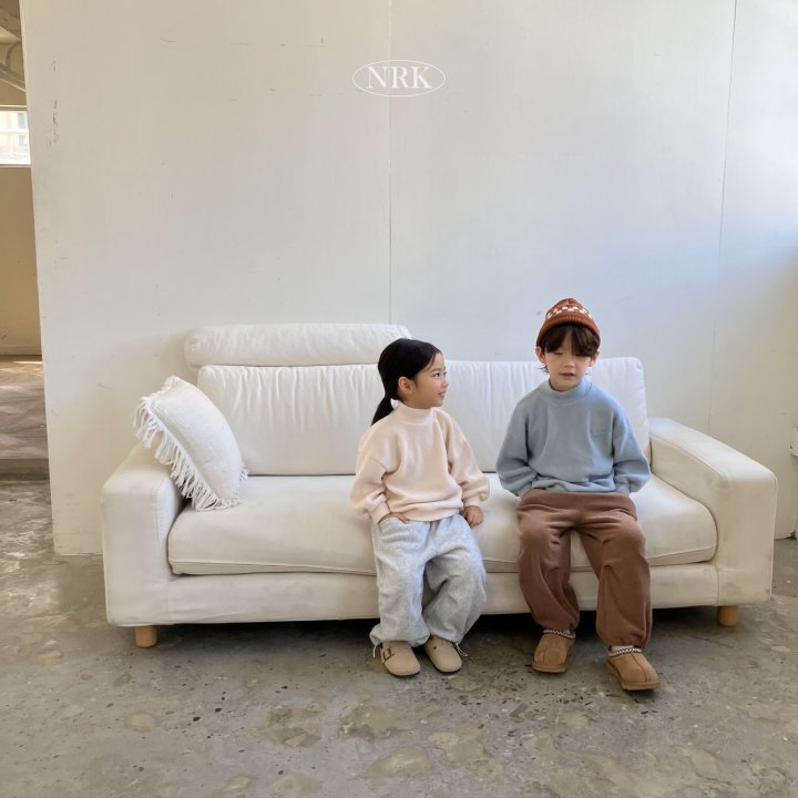 Nrk - Korean Children Fashion - #kidsshorts - Brushed Turtleneck Sweatshirt - 7