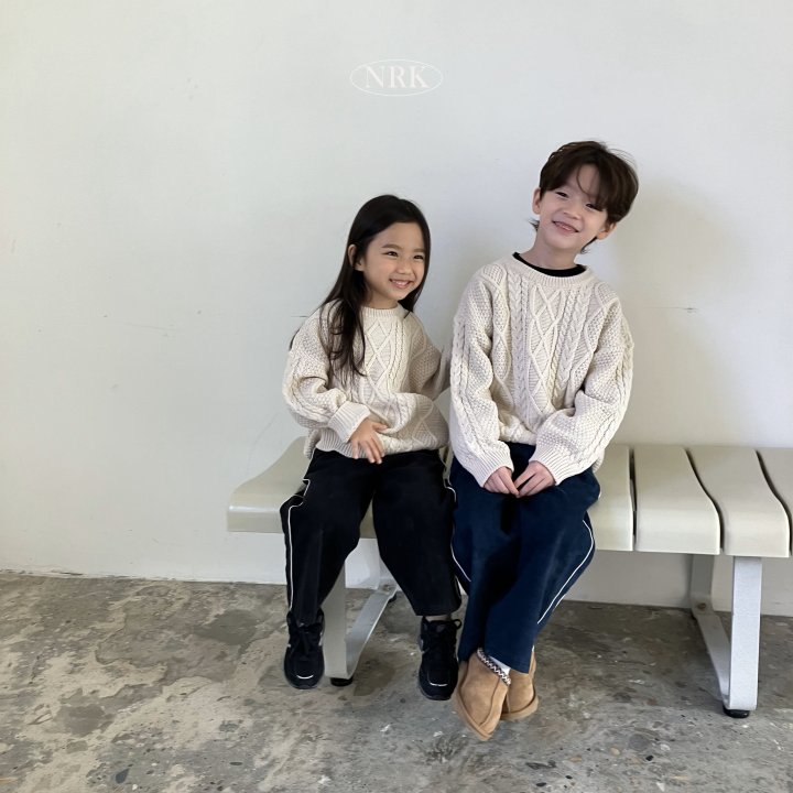 Nrk - Korean Children Fashion - #kidsshorts - Fisherman Knit - 3