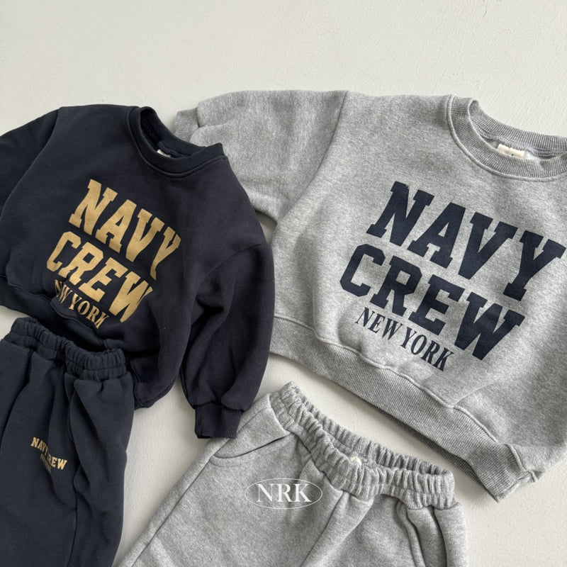 Nrk - Korean Children Fashion - #kidsstore - Fleece New York Set - 12