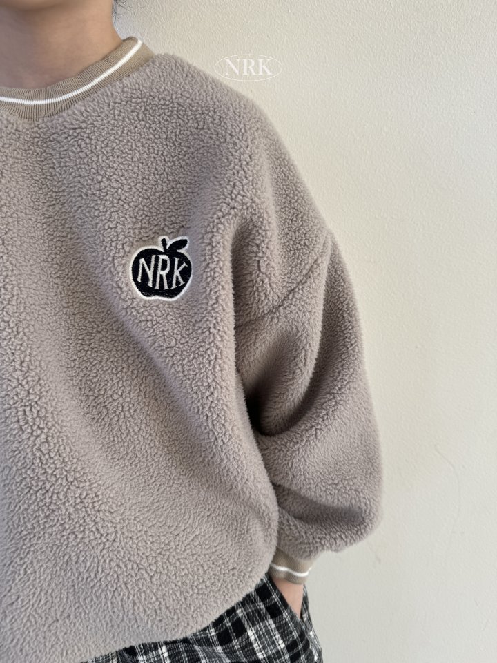 Nrk - Korean Children Fashion - #kidsstore - Apple Fleece Sweatshirt - 7