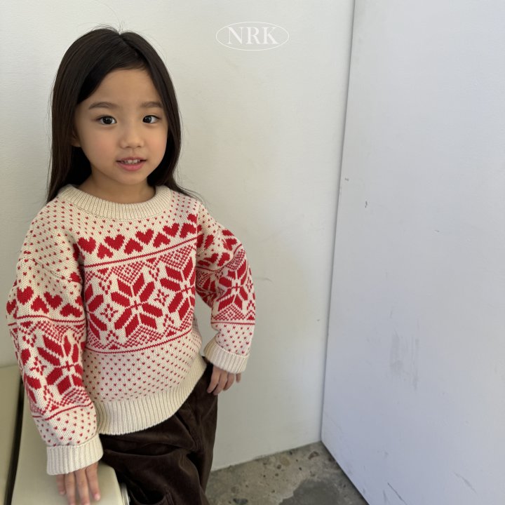 Nrk - Korean Children Fashion - #kidsstore - Heart Knit - 7