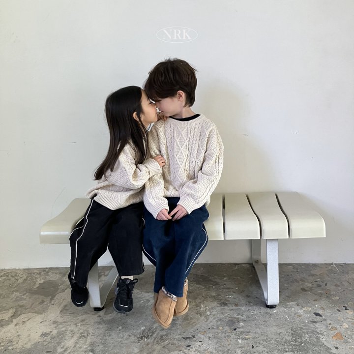 Nrk - Korean Children Fashion - #kidsshorts - Fisherman Knit - 4