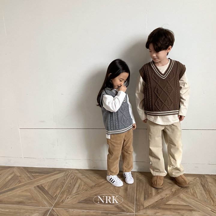 Nrk - Korean Children Fashion - #kidsstore - School Look Vest - 3