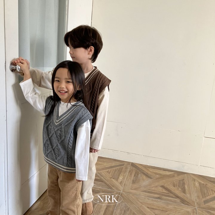 Nrk - Korean Children Fashion - #kidsstore - School Look Vest - 4